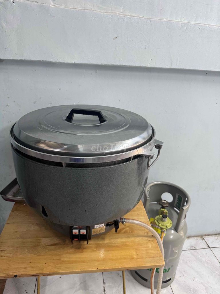 Nồi cơm gas 20 lít Kim loại Xám. Mua bán Bếp, lò, đồ điện nhà bếp tại Quận 7 Tp Hồ Chí Minh được đăng bởi Le Thi Kim Anh hình 1