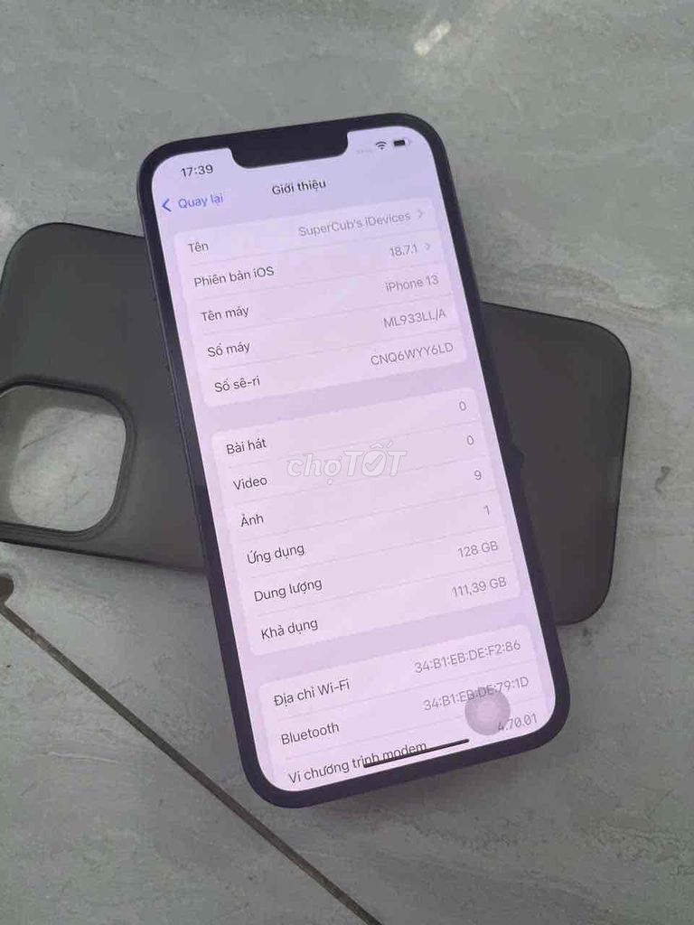 iphone 13 128gb Bai pass chơi game Zin áp Ko bớt. Mua bán Điện thoại tại Quận 8 Tp Hồ Chí Minh được đăng bởi điện thoại giá rẻ  hình 1