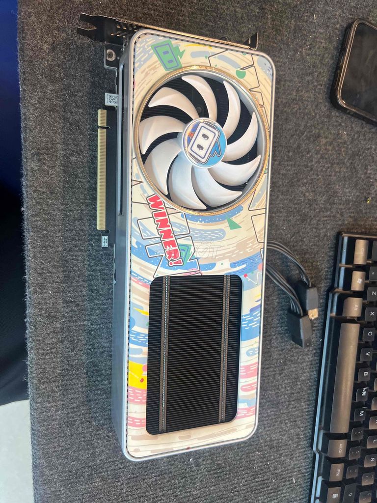 Card màn hình RTX 3070 8GB Trắng anime. Mua bán Linh kiện (RAM, Card...) tại Quận Phú Nhuận Tp Hồ Chí Minh được đăng bởi tiến tài 770 nguyễn kiệm p4 quận phú nhuận hình 1