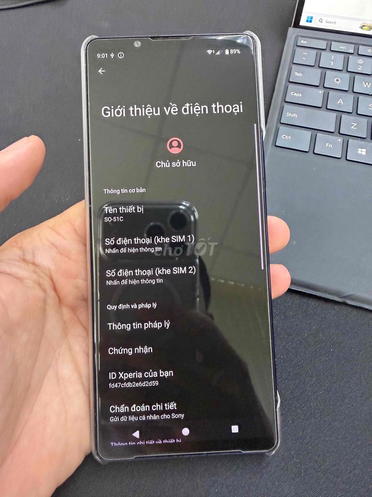 Sony Xperia 1 Mark 4 Xám. Mua bán Điện thoại tại Quận Bình Thạnh Tp Hồ Chí Minh được đăng bởi quang binh bui hình 1