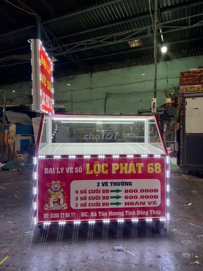 tủ vé số 1.2m có hộp đèn. Mua bán Đồ chuyên dụng, Giống nuôi trồng tại Huyện Bắc Tân Uyên Bình Dương được đăng bởi Tủ vé số hình 1