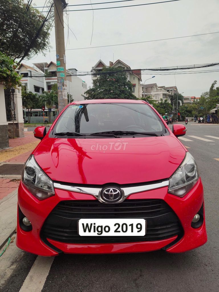 Toyota Wigo 2019 Bản G Đỏ 86.000km. Mua bán Ô tô tại Quận 8 Tp Hồ Chí Minh được đăng bởi Huy Lưu hình 1