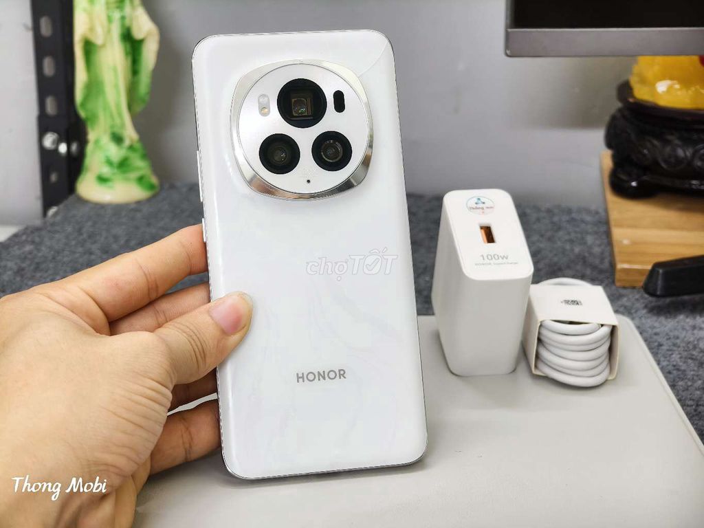 Honor Magic 6 Pro 12GB/256GB Trắng Đã sử dụng. Mua bán Điện thoại tại Quận Bắc Từ Liêm Hà Nội được đăng bởi Thống Mobi hình 1
