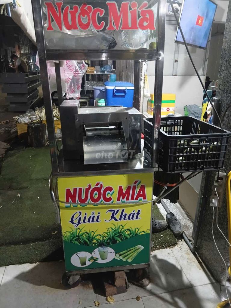 Xe nước mía Inox Bạc Vàng. Mua bán Đồ chuyên dụng, Giống nuôi trồng tại Thành phố Dĩ An Bình Dương được đăng bởi trọng nguyễn hình 1
