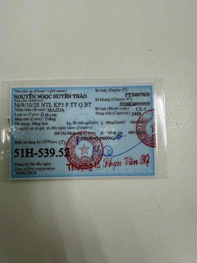 Mazda CX 5 2019 2.5 Signature xe cực mới rin 100%. Mua bán Ô tô tại Quận 12 Tp Hồ Chí Minh được đăng bởi tuan minh hình 14
