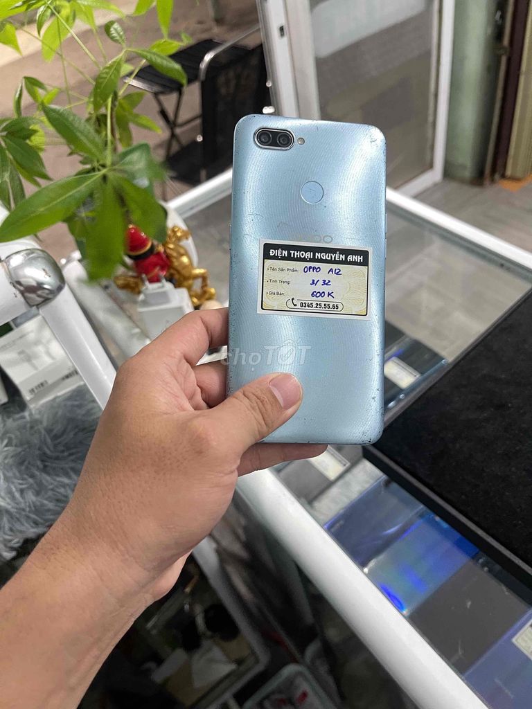 Oppo A12 32GB Xanh Đã sử dụng. Mua bán Điện thoại tại Thị xã Phú Mỹ Bà Rịa - Vũng Tàu được đăng bởi Nguyễn Anh hình 1