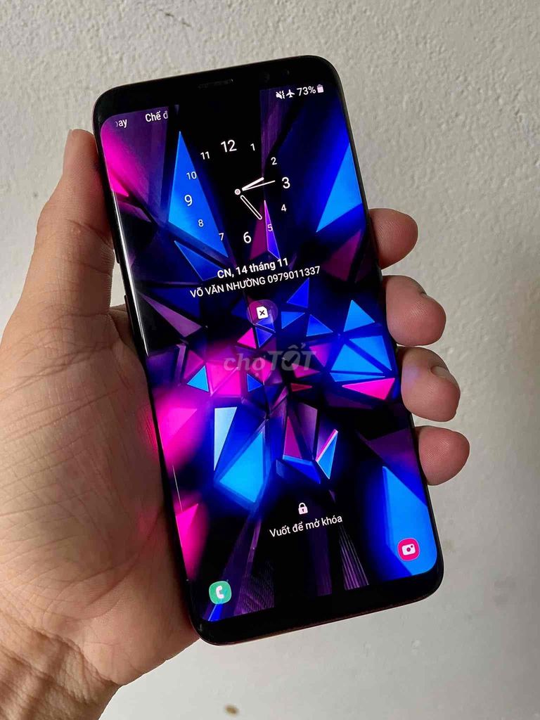 Samsung Galaxy S8 Đỏ đã sử dụng. Mua bán Điện thoại tại Thành phố Bến Tre Bến Tre được đăng bởi Bin Võ hình 1