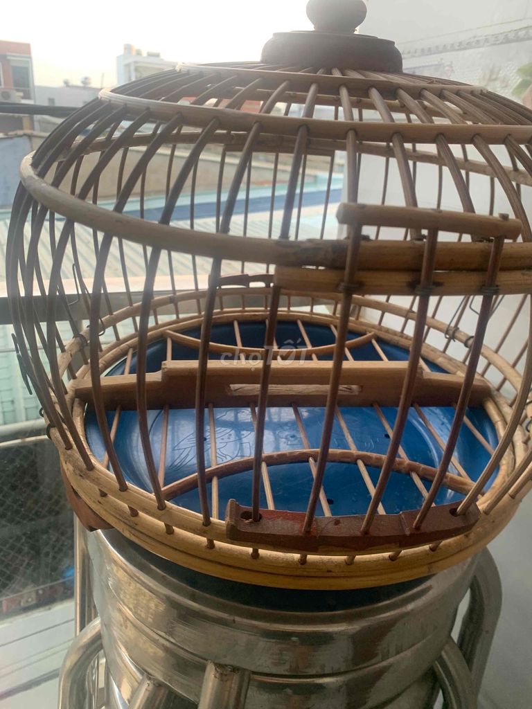 Lồng chim tre size 34. Mua bán Phụ kiện, Thức ăn, Dịch vụ tại Thành phố Biên Hòa Đồng Nai được đăng bởi Bùi Doãn Lung hình 1