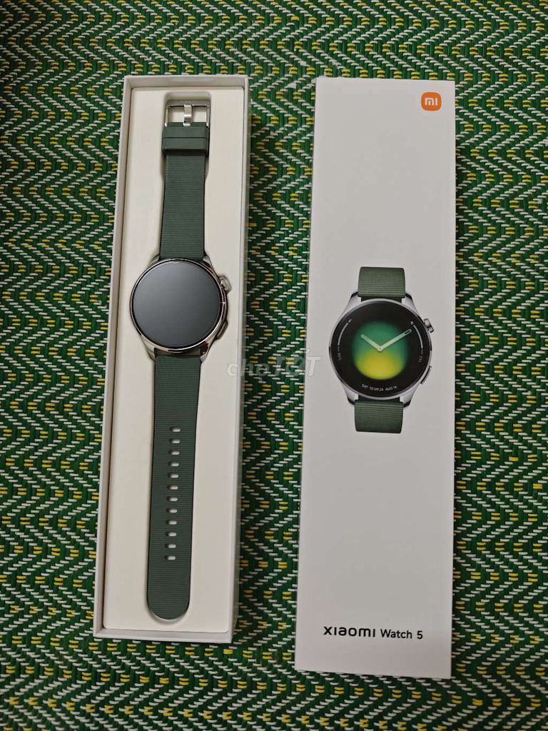 Xiaomi Watch 5 Xanh lá. Mua bán Thiết bị đeo thông minh tại Thành phố Thái Bình Thái Bình được đăng bởi THÁI VĂN BÌNH hình 1
