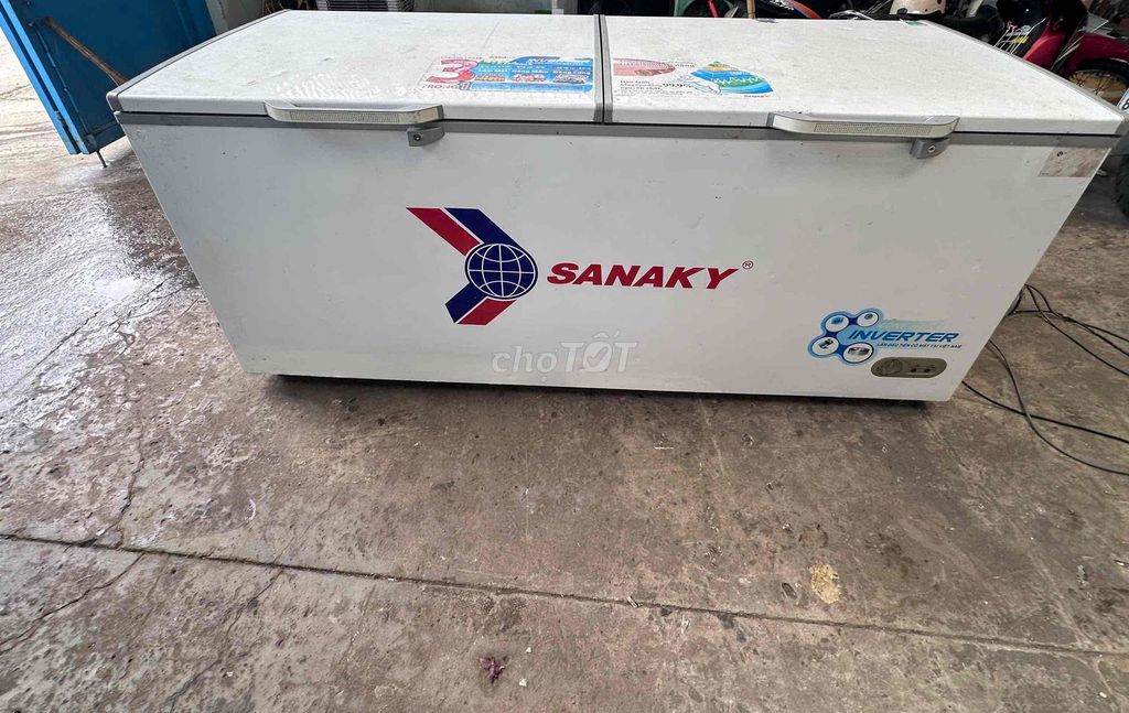 Tủ đông Sanaky 860l Inverter 2 cánh Trắng. Mua bán Tủ lạnh tại Thành phố Thủ Đức Tp Hồ Chí Minh được đăng bởi Đồ Cũ Thanh Hiền hình 1