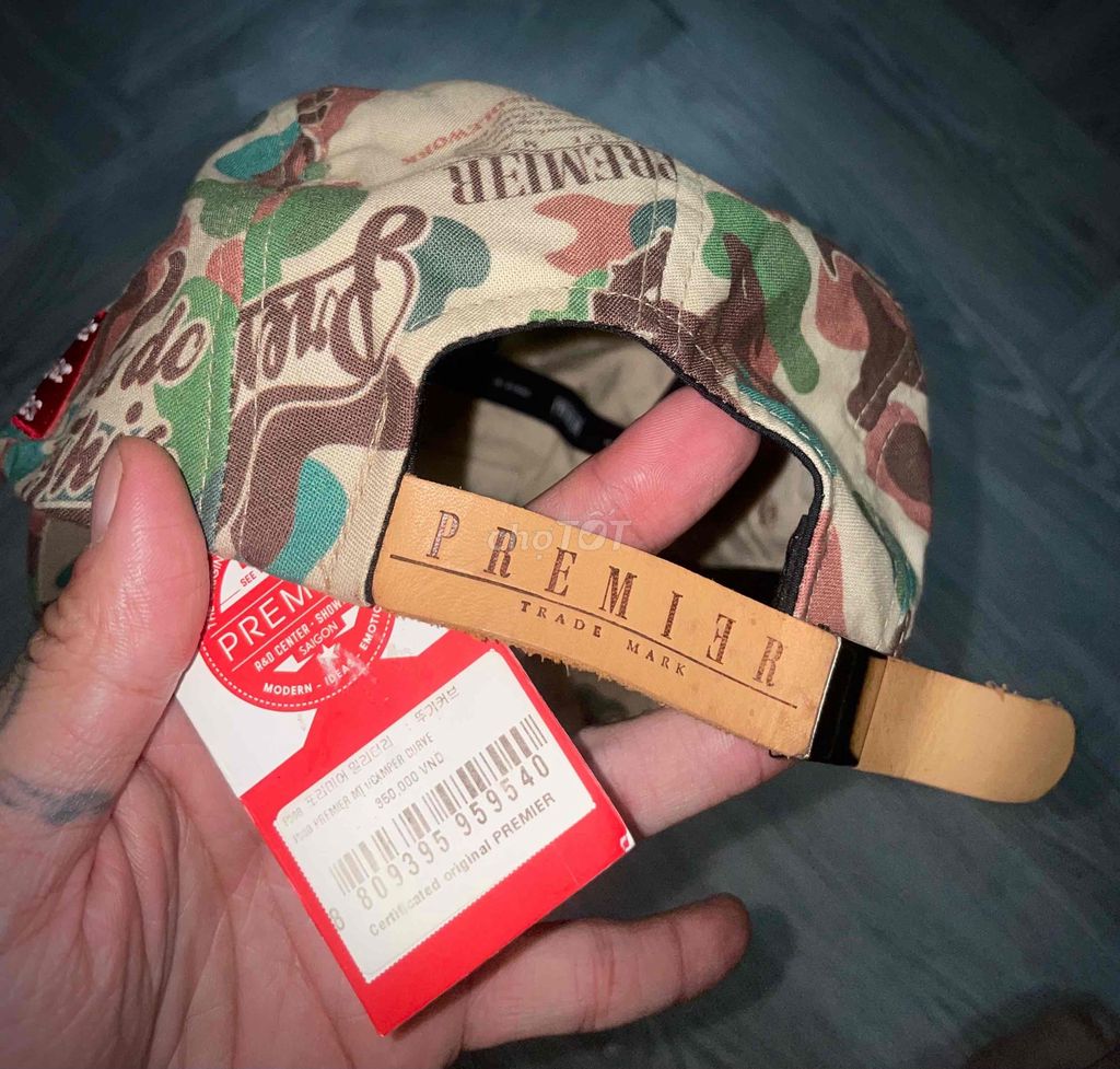 nón 5panel Premier camo