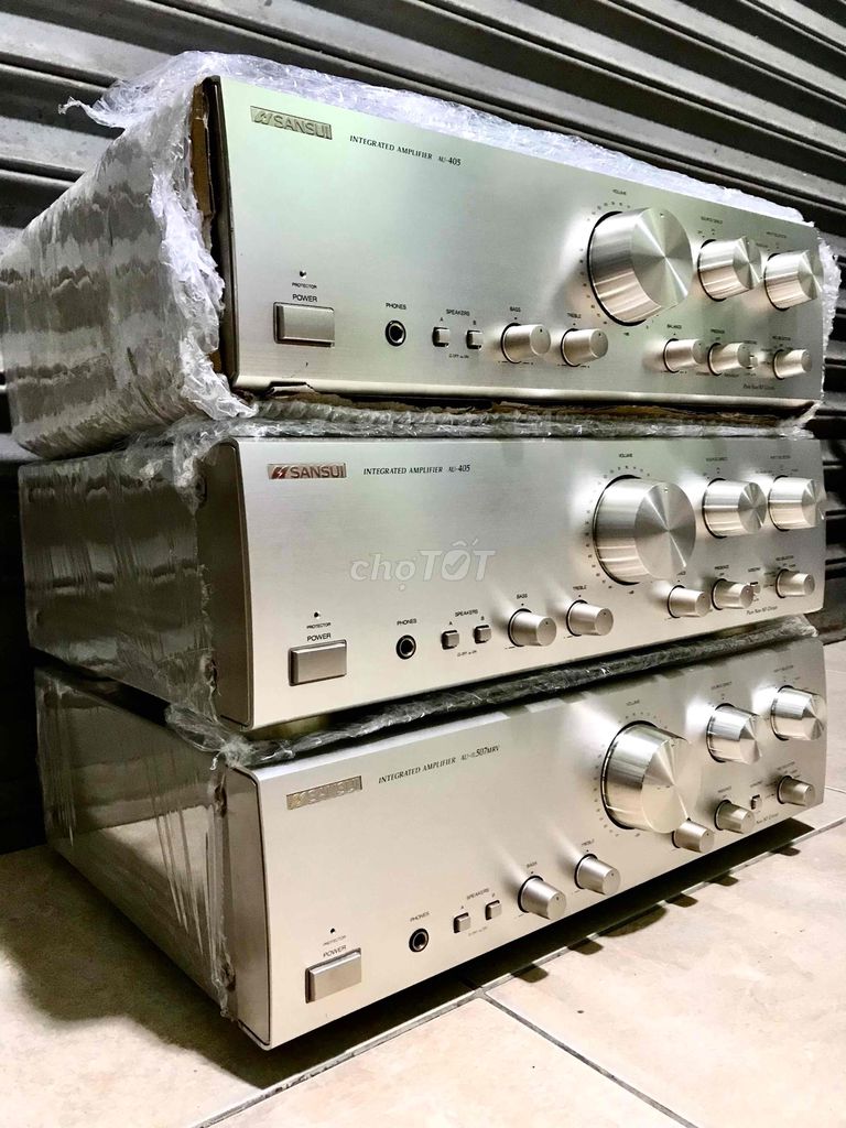 Amply Sansui Mặt Vàng Kim (Denon Onkyo Kenwood)