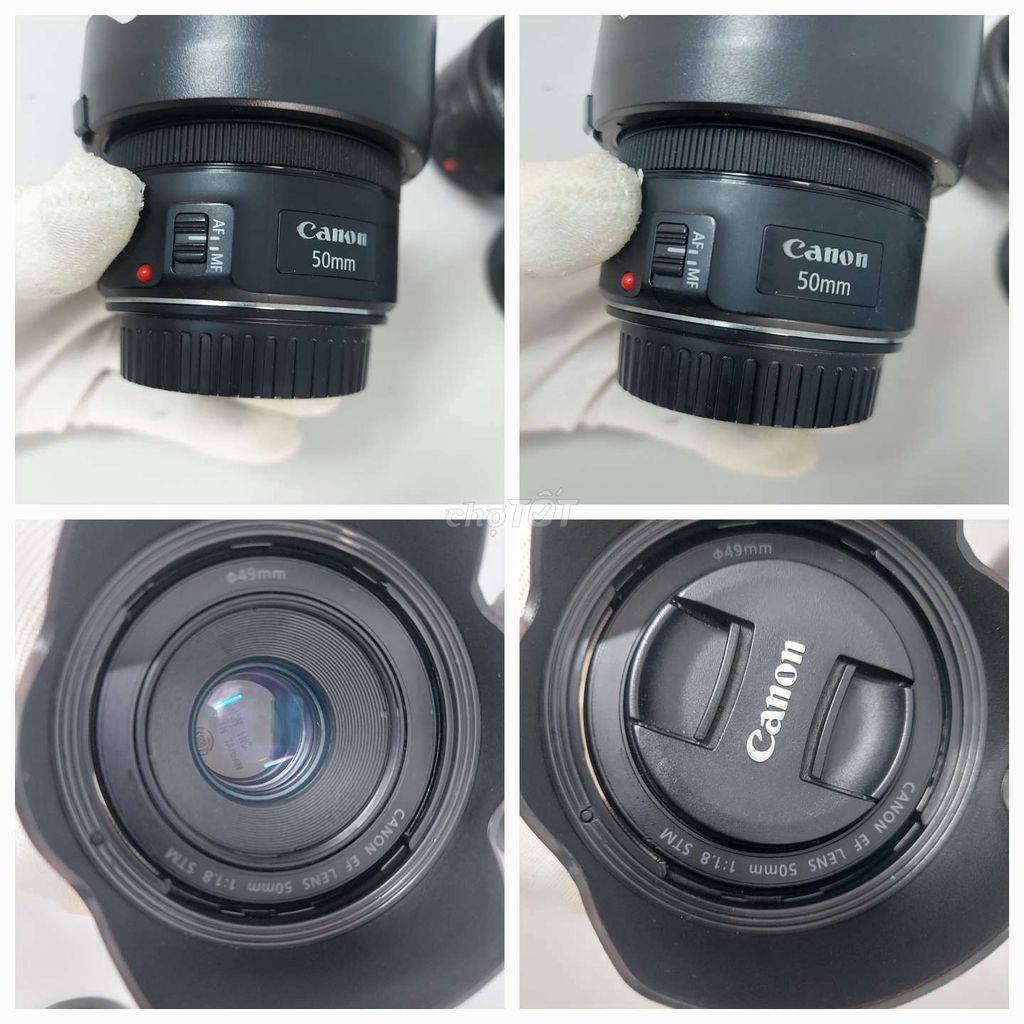 Ống fix Canon 50mm thanh lý. Mua bán Máy ảnh, Máy quay tại Quận Lê Chân Hải Phòng được đăng bởi MAYANHVUI hình 1