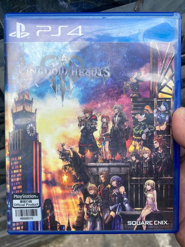 Thanh lý đĩa Game PS4 KINGDOM HEARTS III