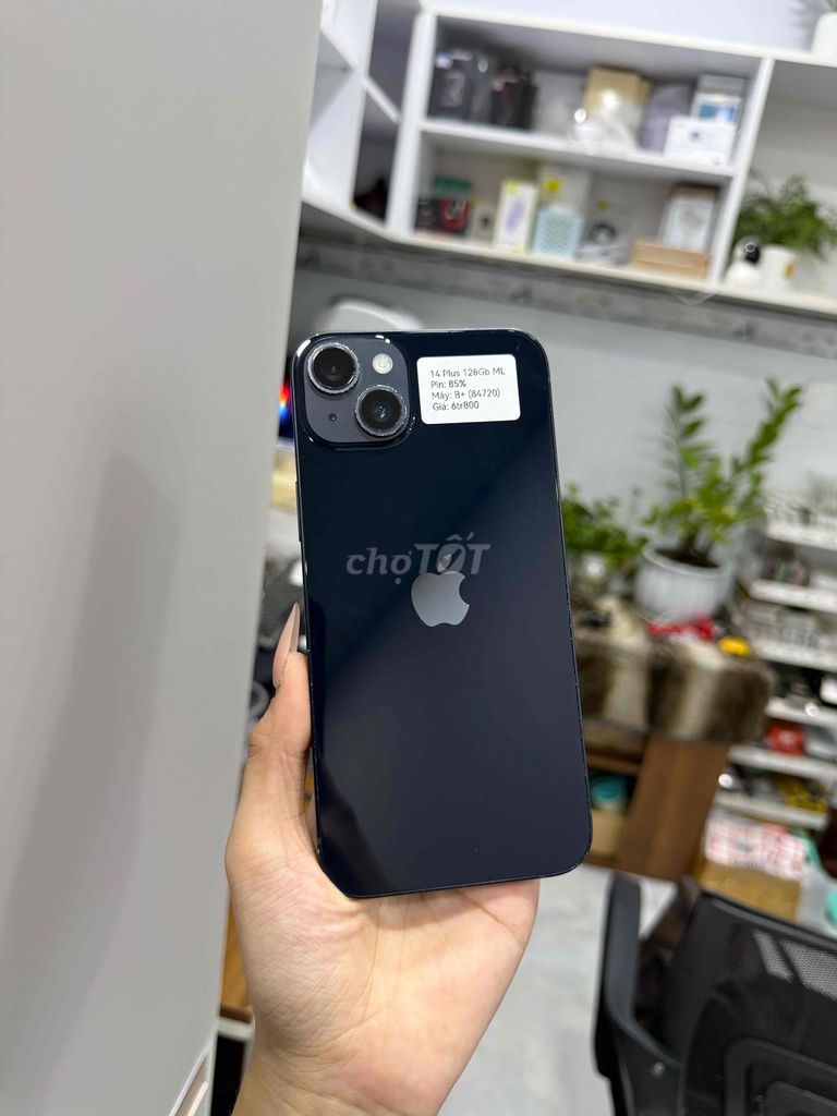 iPhone 14 Plus 128GB Đen | Màn thay, Full cn. Mua bán Điện thoại tại Huyện Hóc Môn Tp Hồ Chí Minh được đăng bởi Luân Hoài hình 1