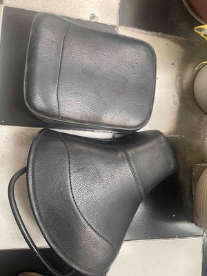 Yên xe máy Vespa Cổ đen