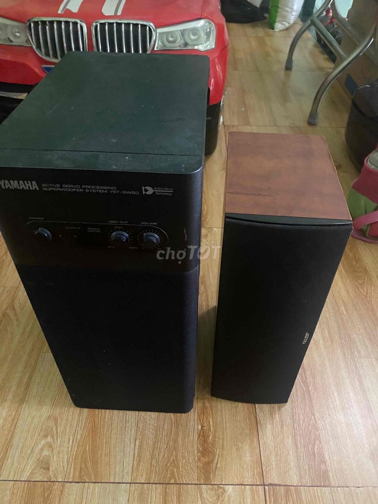 Loa sub điện Yamaha YST-SW50 và loa Center . Mua bán Tivi, Âm thanh tại Quận Cẩm Lệ Đà Nẵng được đăng bởi mr Đức hình 1