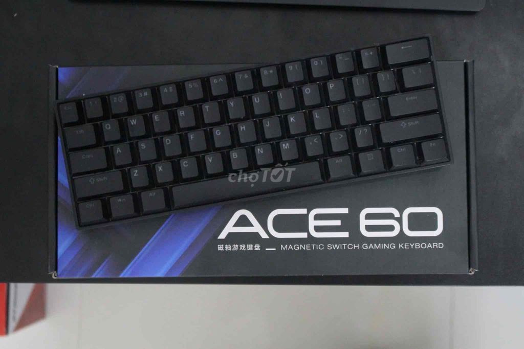 Bàn phím cơ MCHOSE ACE 60 Đen. Mua bán Phụ kiện (Màn hình, Chuột...) tại Quận Dương Kinh Hải Phòng được đăng bởi Phạm Khang hình 1