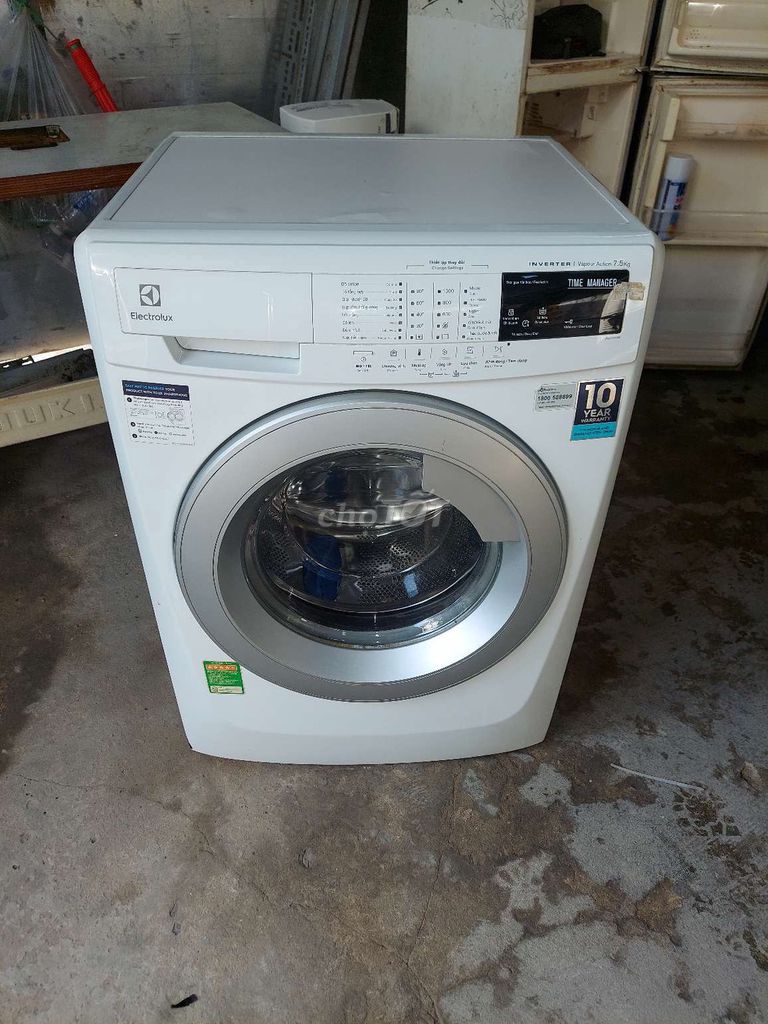Máy giặt Electrolux EWF10744 7.5kg. Mua bán Máy giặt tại Quận Bình Tân Tp Hồ Chí Minh được đăng bởi Lộc hình 1