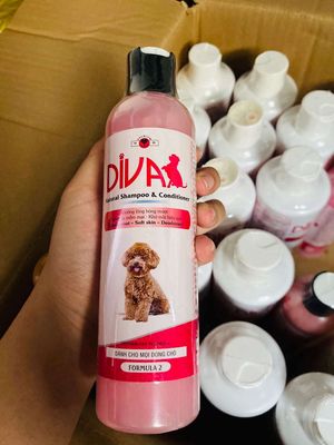 Sữa tắm diva hồng dành cho chó 260ml