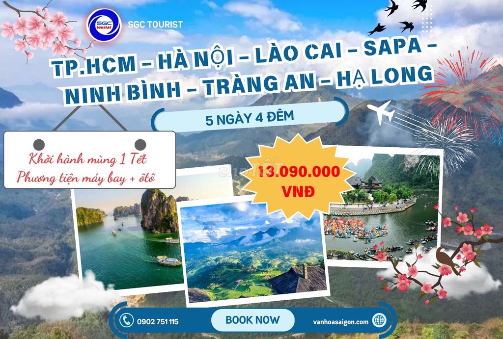 Khám Phá Hà Nội-Lào Cai-Ninh Bình