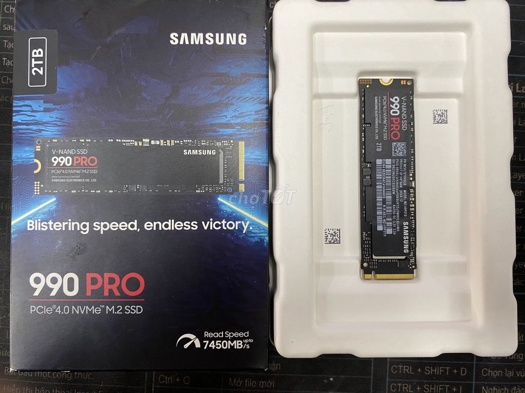 SSD Samsung 990 PRO 2TB BH 6/2030. Mua bán Linh kiện (RAM, Card...) tại Quận Gò Vấp Tp Hồ Chí Minh được đăng bởi Tin Học Lộc Phúc hình 1
