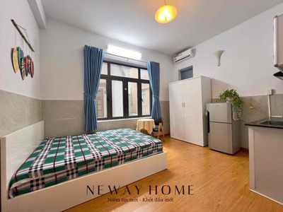 Studio cửa sổ trời siêu mới full nội thất gần cầu Nguyễn Văn Cừ