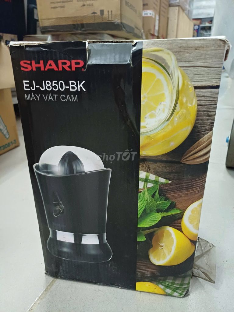 Máy vắt cam Sharp EJ-J850-BK Đen. Mua bán Bếp, lò, đồ điện nhà bếp tại Huyện Châu Thành Hậu Giang được đăng bởi Dụng cụ cơ khí Mái Dầm  hình 1
