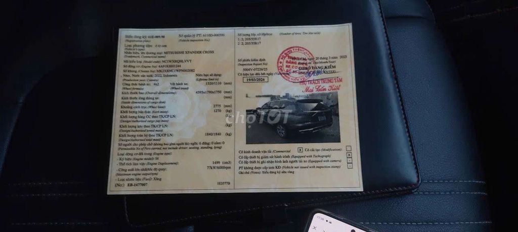 Mitsubishi Xpander Cross 2022, 95459 km. Mua bán Ô tô tại Quận 7 Tp Hồ Chí Minh được đăng bởi Ánh Vũ hình 2