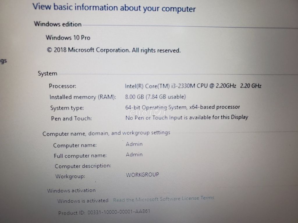 Bán Acer TravelMate 4750 chip I3 ram 8g hhd 500g. Mua bán Laptop tại Thành phố Nam Định Nam Định được đăng bởi Nguyễn Đức hình 2