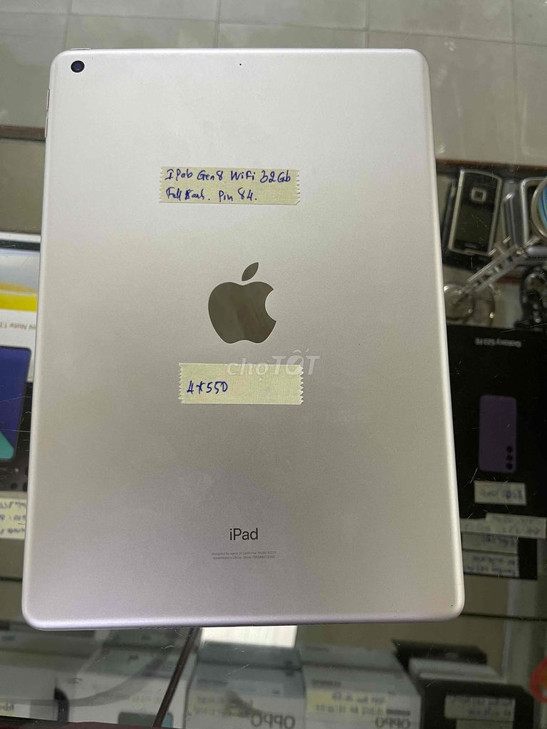 Ipad Gen 8 32Gb Wifi Full xanh pin 84 nguyên zin