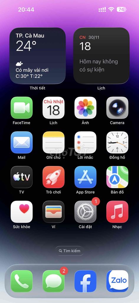 iPhone 14 Pro Max. Mua bán Điện thoại tại Thành phố Cà Mau Cà Mau được đăng bởi Tiền hình 1