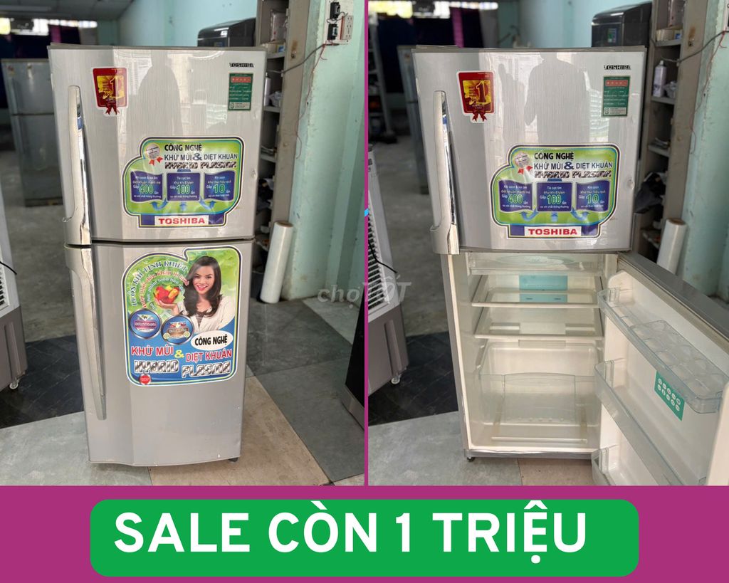 🧧 THANH LÝ GẤP: TOSHIBA 180L – GIÁ CHỈ 1 TRIỆU 🧧. Mua bán Tủ lạnh tại Quận Tân Phú Tp Hồ Chí Minh được đăng bởi Nam Tiến  hình 1