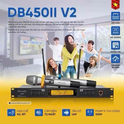 Micro DB450V II hàng vip thanh lý bảo hành 12 thán. Mua bán Tivi, Âm thanh tại Huyện Long Hồ Vĩnh Long được đăng bởi phong mono