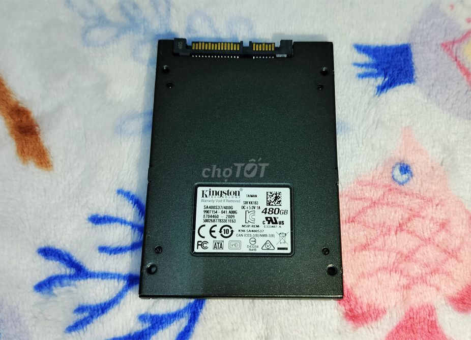 SSD 2.5" 480G - 512G đang tháo máy, như mới