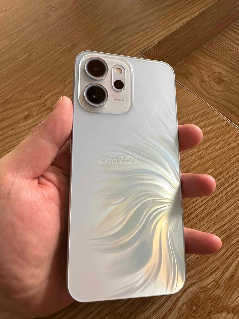 Oppo Reno 14F 5G 256GB Trắng Như mới. Mua bán Điện thoại tại Thành phố Biên Hòa Đồng Nai được đăng bởi Long Hưng hình 1
