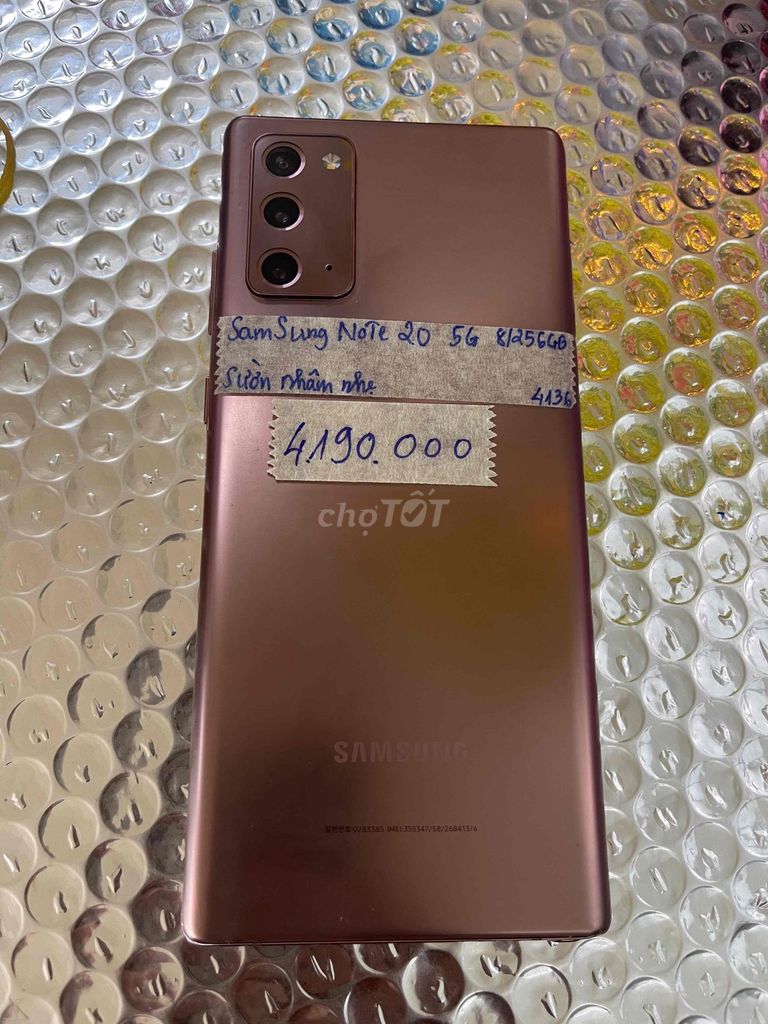 Samsung Galaxy Note 20 5g 8/256GB. Mua bán Điện thoại tại Quận Ninh Kiều Cần Thơ được đăng bởi Cầm Đồ Anh Quý hình 1