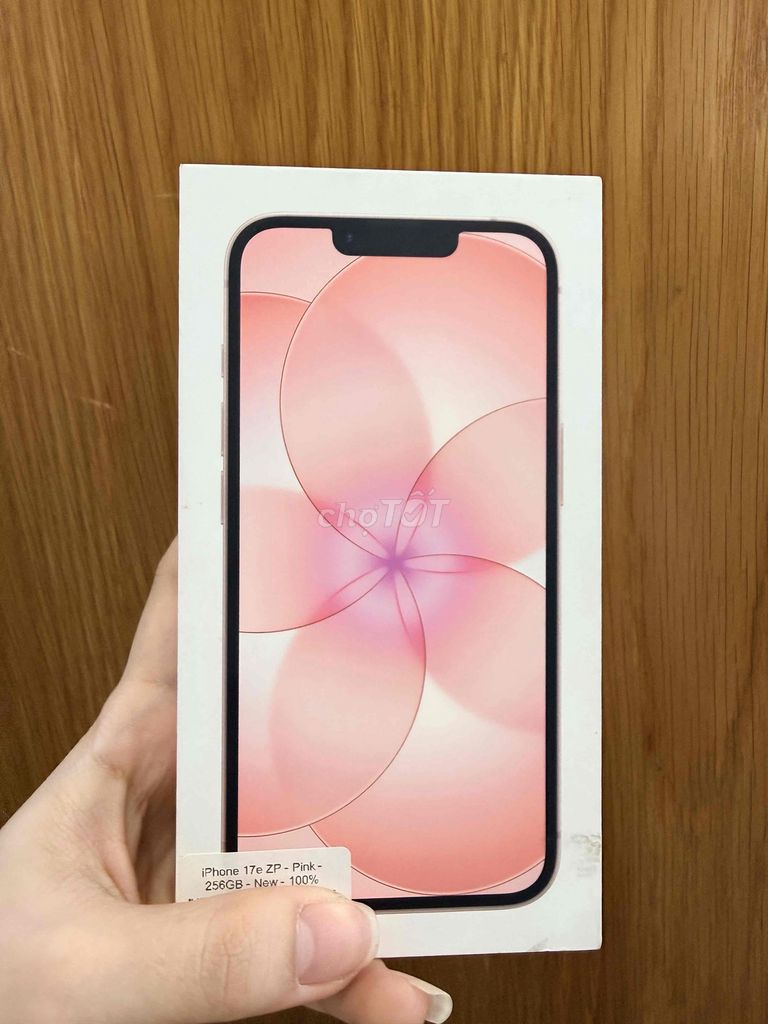 Apple iPhone 17e 256GB Hồng Việt Nam Mới. Mua bán Điện thoại tại Quận Ninh Kiều Cần Thơ được đăng bởi Minh Phát hình 1