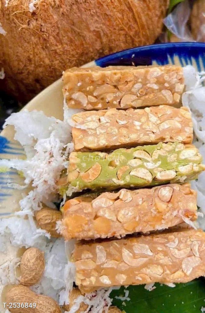 1kg kẹo thèo lèo nước cốt dừa mix 2 vị TTS. Mua bán Đồ ăn, thực phẩm và các loại khác tại Huyện Thạnh Phú Bến Tre được đăng bởi Siêu thị Anh Tú 88 hình 1