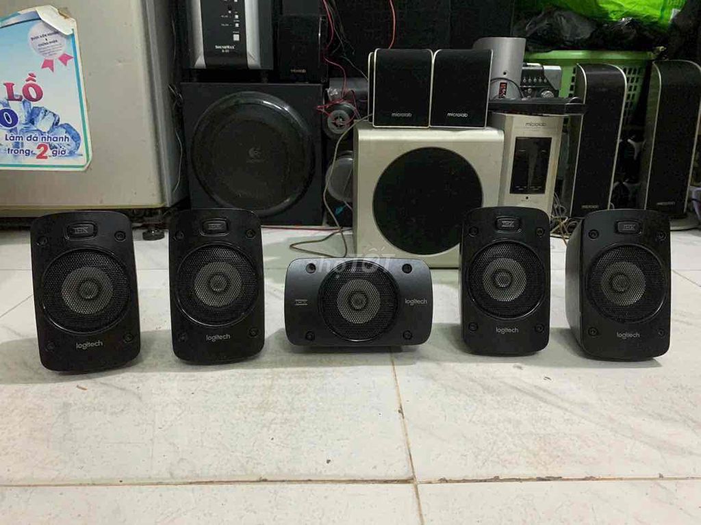 Loa Logitech Z906 Đen. Mua bán Tivi, Âm thanh tại Quận Tân Phú Tp Hồ Chí Minh được đăng bởi anphong hình 1