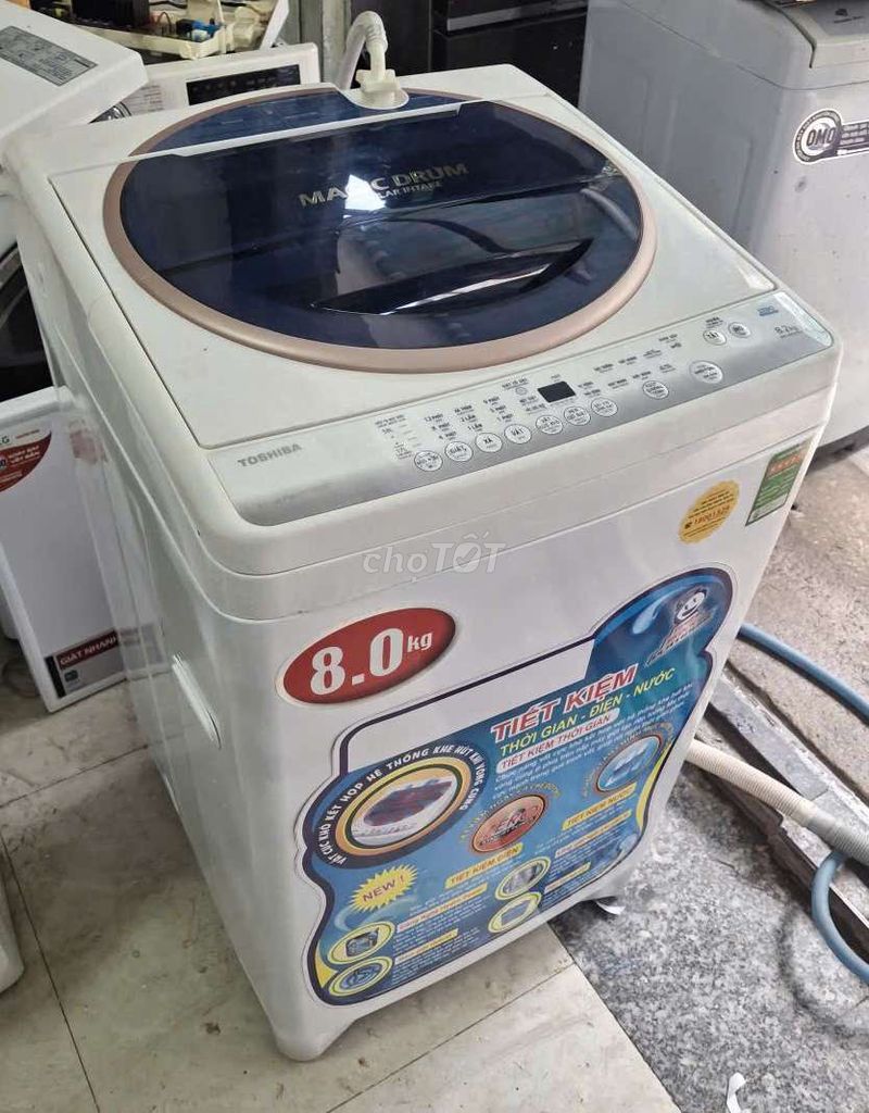 Thanh lí máy giặt 8kg toshiba. Mua bán Máy giặt tại Quận 8 Tp Hồ Chí Minh được đăng bởi Shop tủ lạnh máy giặt hình 1