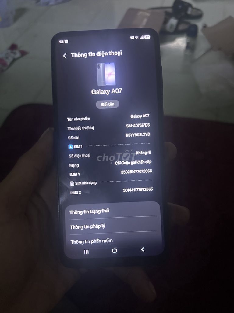 Samsung Galaxy A07 4G 128GB Xanh. Mua bán Điện thoại tại Huyện Củ Chi Tp Hồ Chí Minh được đăng bởi Dũng hình 1