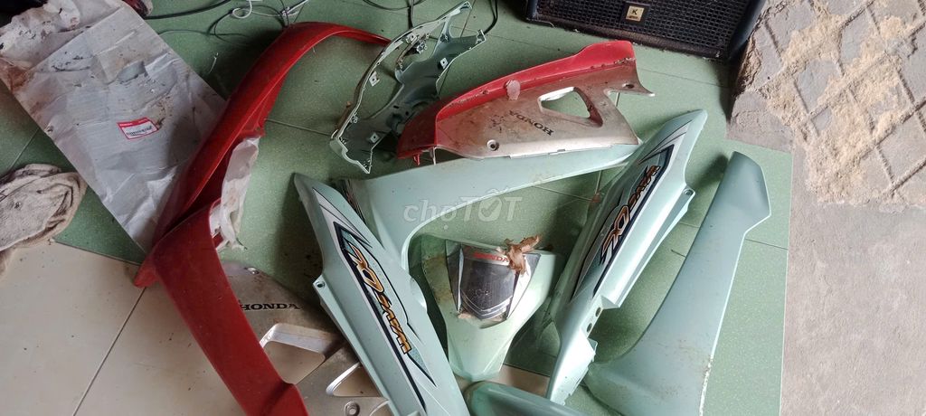 bộ áo, Mặt nạ Honda Wave A 110, Wave A 100. Mua bán Phụ tùng xe tại Huyện Bến Cầu Tây Ninh được đăng bởi Khang hình 4