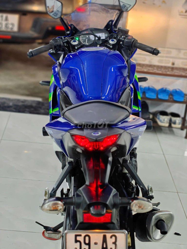 Yamaha R3 2017 Xanh Movistar cần bán hoặc giao lưu. Mua bán Xe máy tại Huyện Bình Chánh Tp Hồ Chí Minh được đăng bởi Hoán Nguyễn hình 4