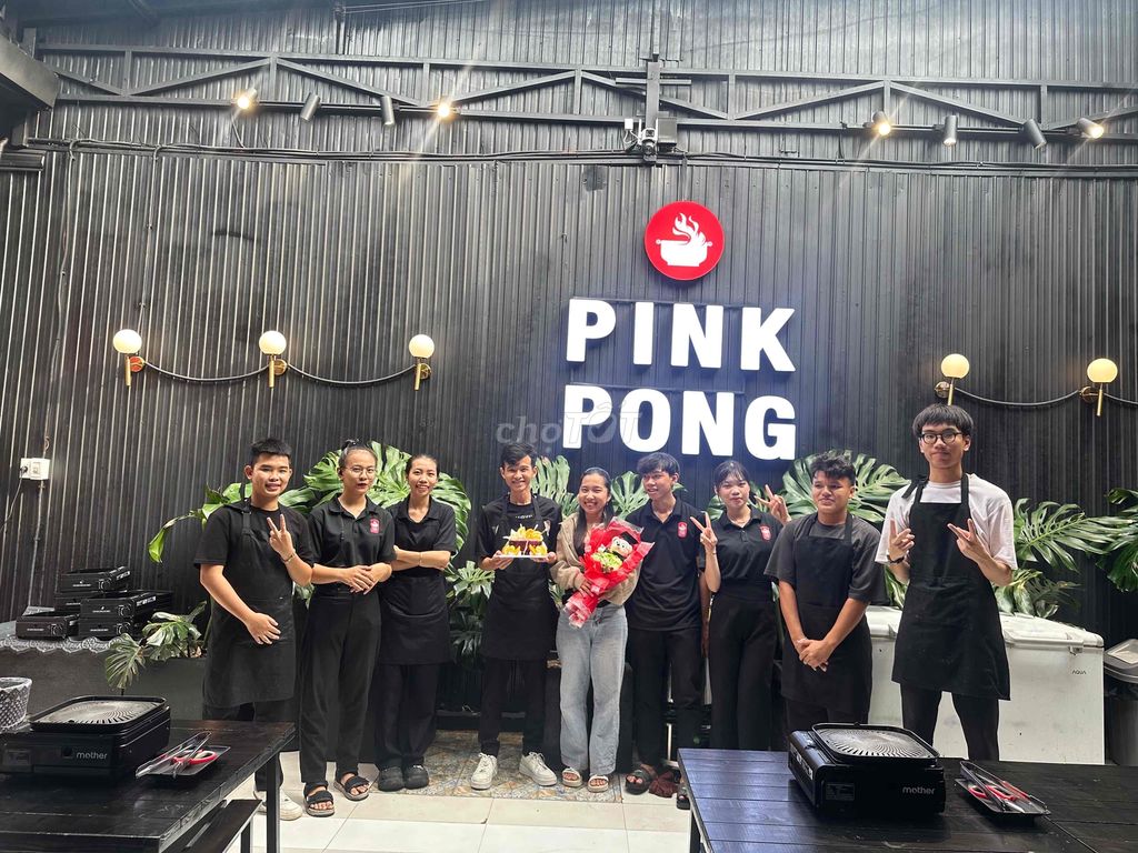 PinkPong Buffet Tuyển Dụng Phục Vụ