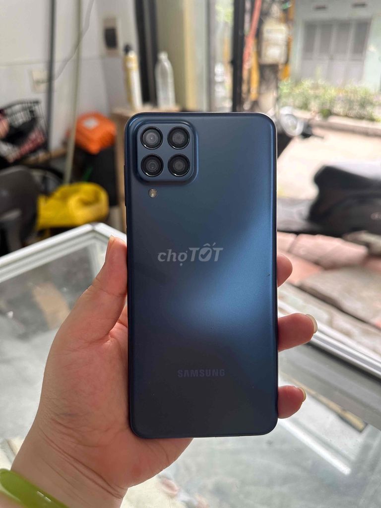 Samsung Galaxy M33 5G 128GB Xanh đen. Mua bán Điện thoại tại Quận Hoàng Mai Hà Nội được đăng bởi Phương Mai hình 1