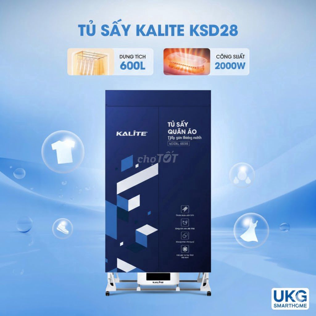 Tủ sấy quần áo KALITE KSD28 600L. Mua bán Nội thất, đồ gia dụng khác tại Quận Hà Đông Hà Nội được đăng bởi Hoài Khuất Thị hình 1