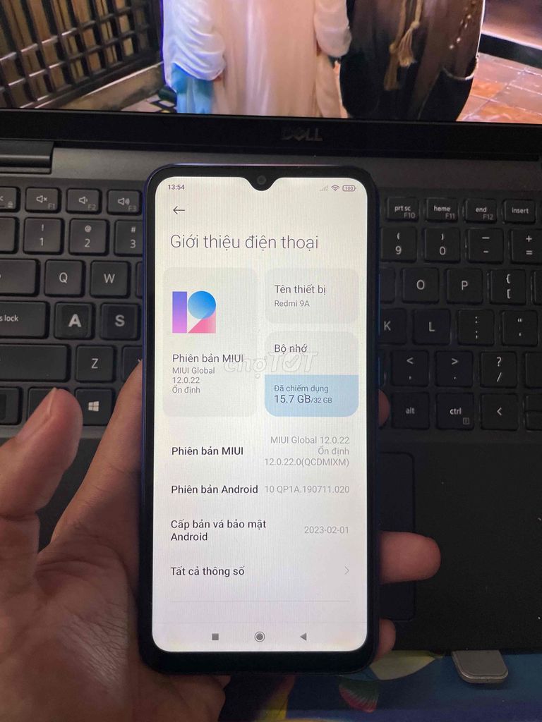 (HCM) Xiaomi Redmi 9A 2/32GB màu xanh. Mua bán Điện thoại tại Quận 12 Tp Hồ Chí Minh được đăng bởi Quang Việt hình 1