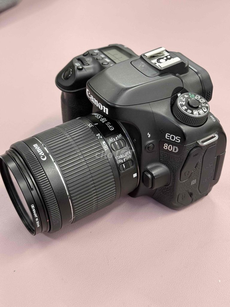 Máy ảnh Canon 80D + ống kính 18-55mm. Mua bán Máy ảnh, Máy quay tại Quận Ba Đình Hà Nội được đăng bởi Camera Ngọc Khánh  hình 1