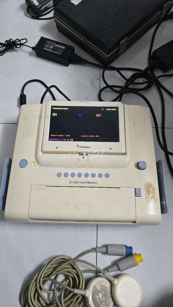 Máy theo dõi thai nhi Bistos BT-350 Trắng kem. Mua bán Mẹ và bé tại Huyện Thủ Thừa Long An được đăng bởi Triều hình 1